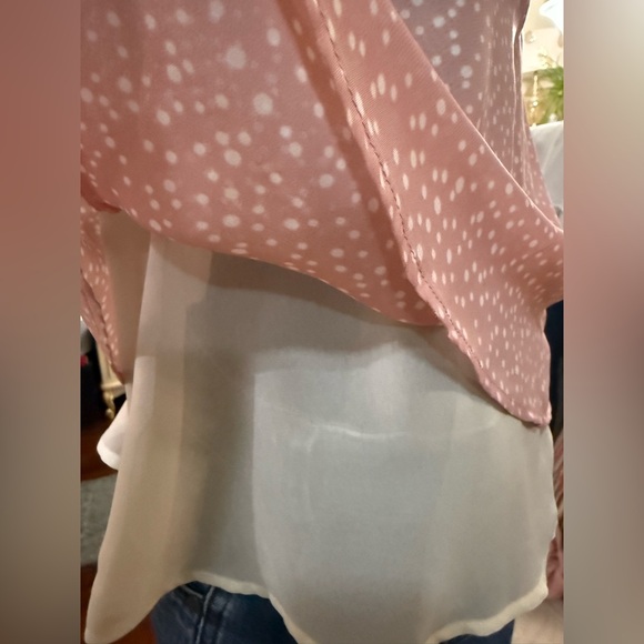 Lush Blush Pink Polka Dot Camisole - Picture 5 of 5